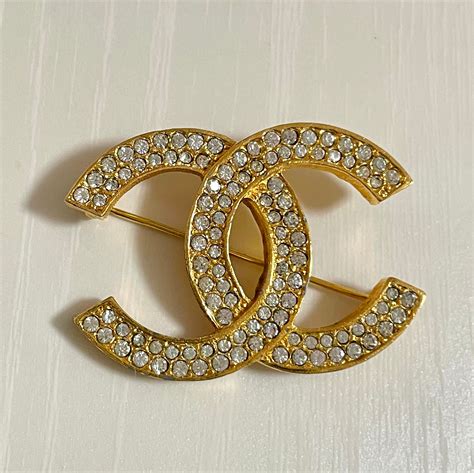 chanel brosche second hand|chanel brooch and pin.